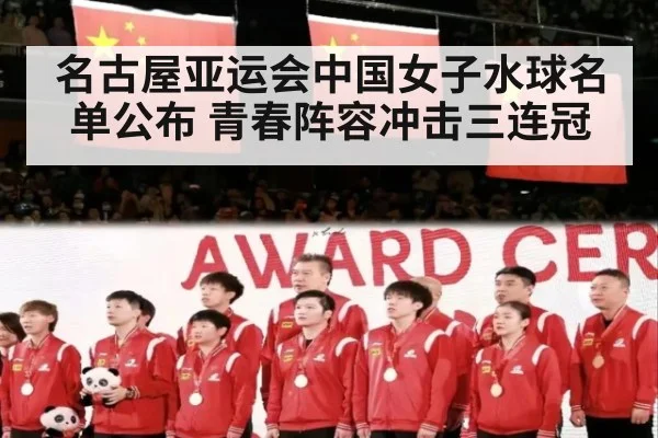 名古屋亚运会中国女子水球名单公布 青春阵容冲击三连冠（hth.com）